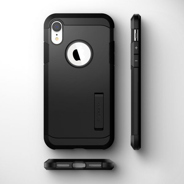 iPhone XR Tough Armor Case Spigen Black - Image 12