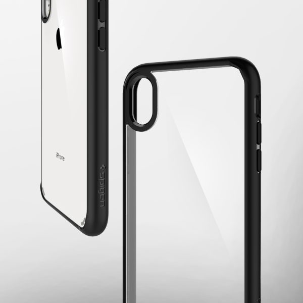iPhone XR Ultra Hybrid Case Spigen Matte Black - Image 6