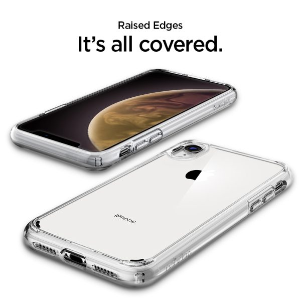 iPhone XR Ultra Hybrid Case Spigen Crystal Clear - Image 3