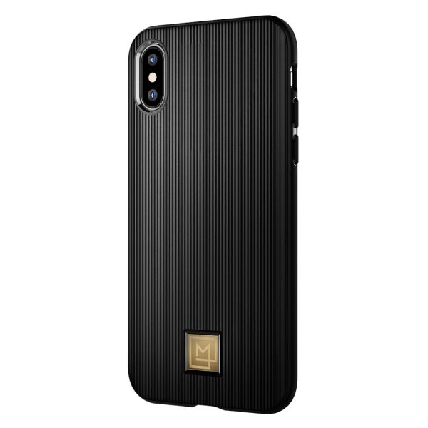 Spigen iPhone X - iPhone XS Case La Manon Classy Black 063CS24962 - Image 5