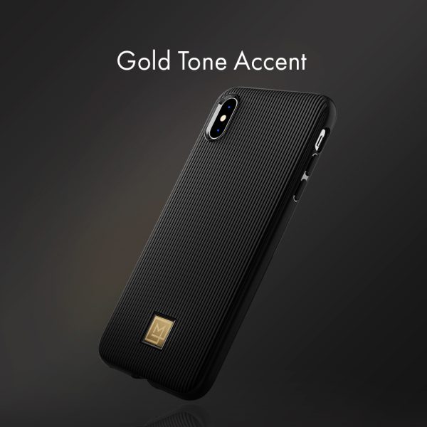 Spigen iPhone X - iPhone XS Case La Manon Classy Black 063CS24962 - Image 8