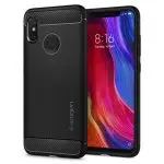 Xiaomi Mi 8 Spigen Case Rugged Armour Black