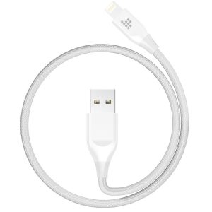 Tronsmart Double Braided Lightning Cable MFi Certified 1.2 M / 4 Feet Length - White