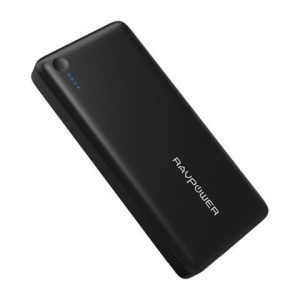 RAVPower 20100 mAh QC 3.0 Power Bank External Battery Pack Portable Charger with Qualcomm Certified Quick Charge 3.0 - Black
