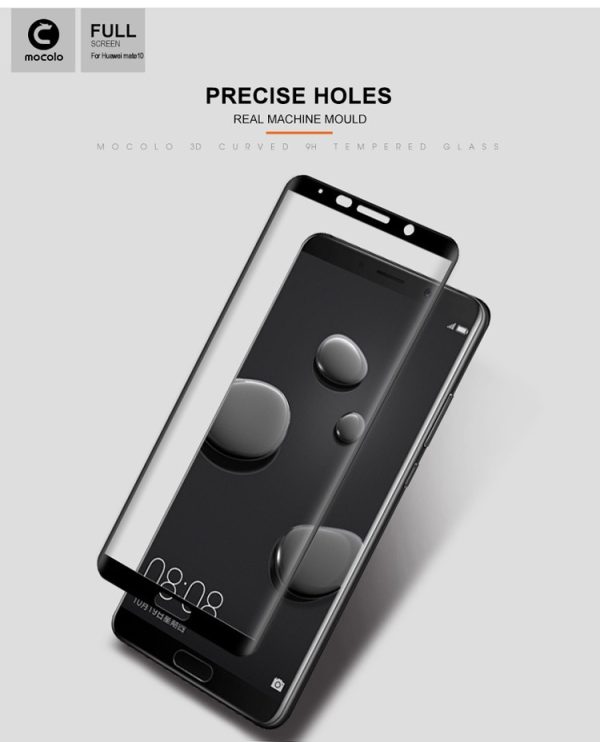 Mocolo Huawei Mate 10 Pro 3D Edge to Edge Tempered Glass - Black