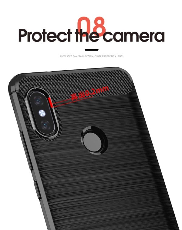 Redmi Note 5 / Redmi Note 5 Pro / Redmi Note 5 Ai  Concise Series / Slim Anti-fingerprint TPU Case by iPaky - Black.