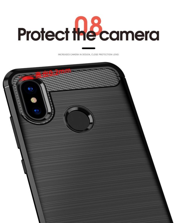 Mi 8 Concise Series / Slim Anti-fingerprint TPU Case by iPaky - Black