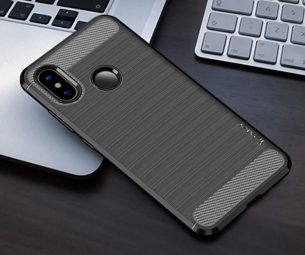 Mi 8 Concise Series / Slim Anti-fingerprint TPU Case by iPaky - Black