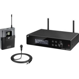Sennheiser Wireless Presentation Set Compact Bodypack System With Omni Directional Lavalier Mic - XSW 12
