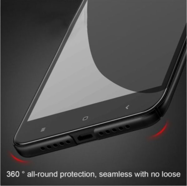 Mi Redmi Note 4X Cafele Hard Matte PP Case - Black - Fits on Pakistani Variant