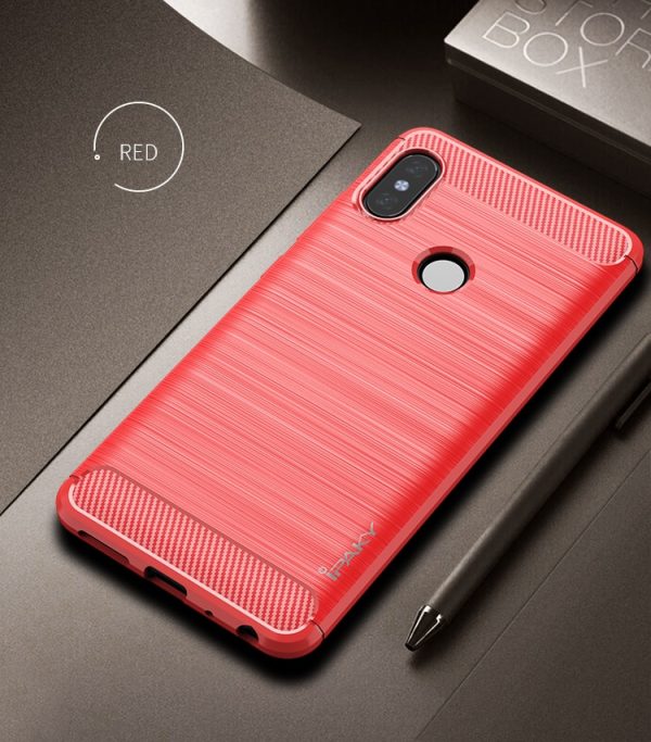 Redmi Note 5 / Redmi Note 5 Pro / Redmi Note 5 Ai  Concise Series / Slim Anti-fingerprint TPU Case by iPaky - Black.