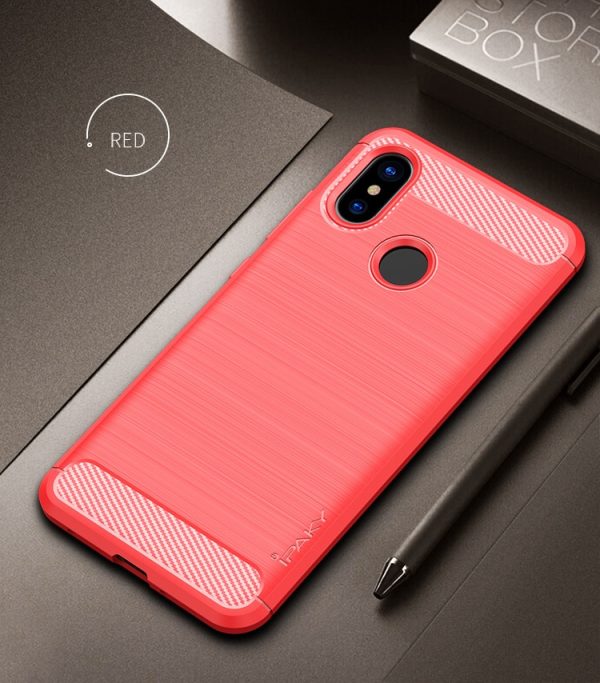 Mi 8 Concise Series / Slim Anti-fingerprint TPU Case by iPaky - Blue Mi 8 Concise Series / Slim Anti-fingerprint TPU Case by iPaky - Blue