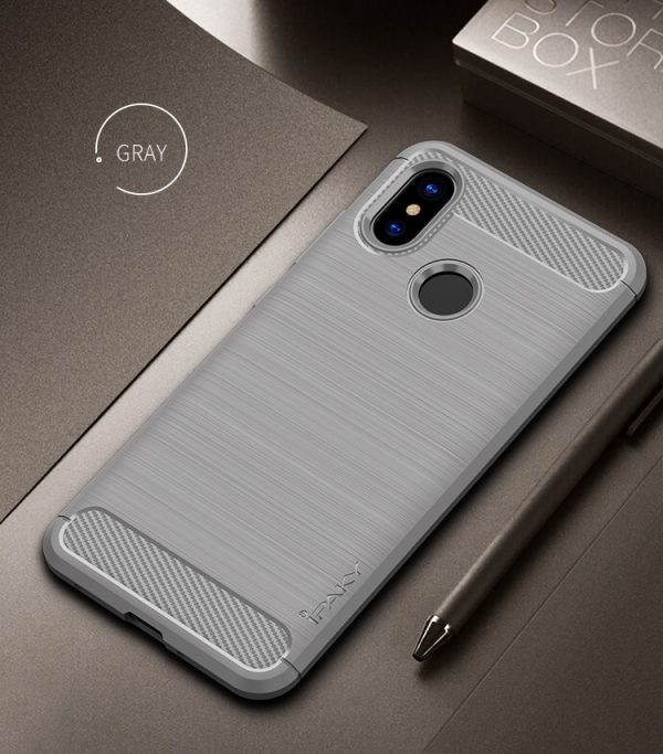 Mi 8 Concise Series / Slim Anti-fingerprint TPU Case by iPaky - Black