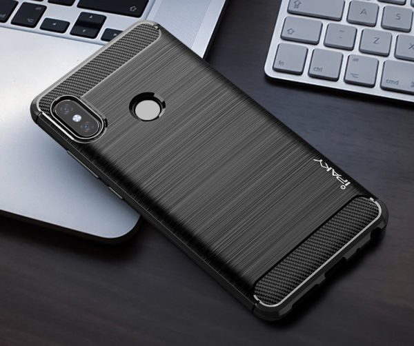 Redmi Note 5 / Redmi Note 5 Pro / Redmi Note 5 Ai  Concise Series / Slim Anti-fingerprint TPU Case by iPaky - Black.