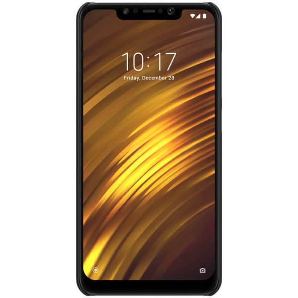 Xiaomi Pocophone F1 / Poco F1 Nillkin Original Super Frosted Shield Hard Back Cover ( Black )
