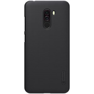 Xiaomi Pocophone F1 / Poco F1 Nillkin Original Super Frosted Shield Hard Back Cover ( Black )
