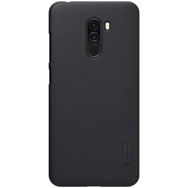 Xiaomi Pocophone F1 / Poco F1 Nillkin Original Super Frosted Shield Hard Back Cover ( Black )