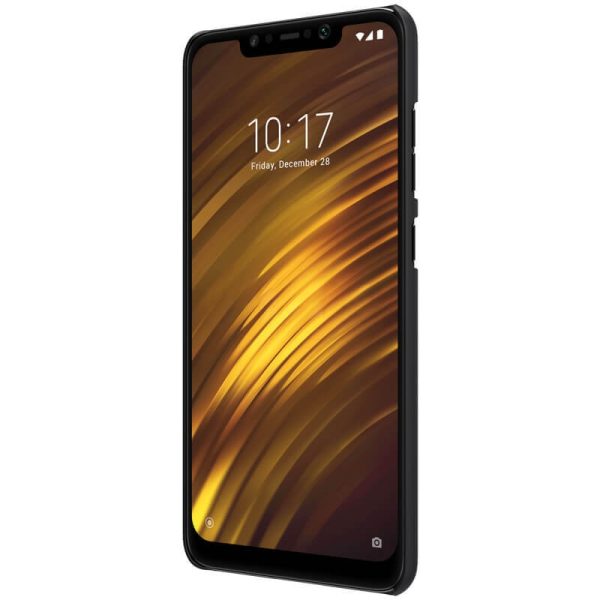 Xiaomi Pocophone F1 / Poco F1 Nillkin Original Super Frosted Shield Hard Back Cover ( Black )