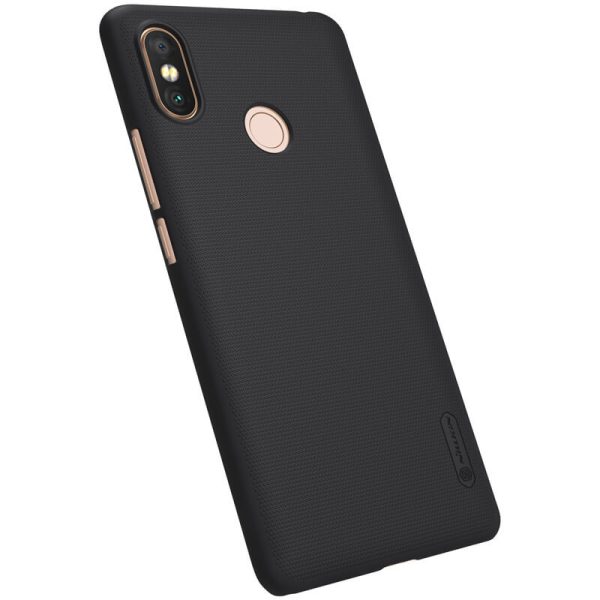 Mi Max 3 Nillkin Super Frosted Shield Matte cover case - Black
