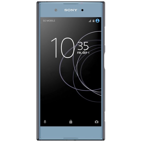 Sony Xperia XA1 Plus Frosted Shield Hard Back Cover by Nillkin - Black
