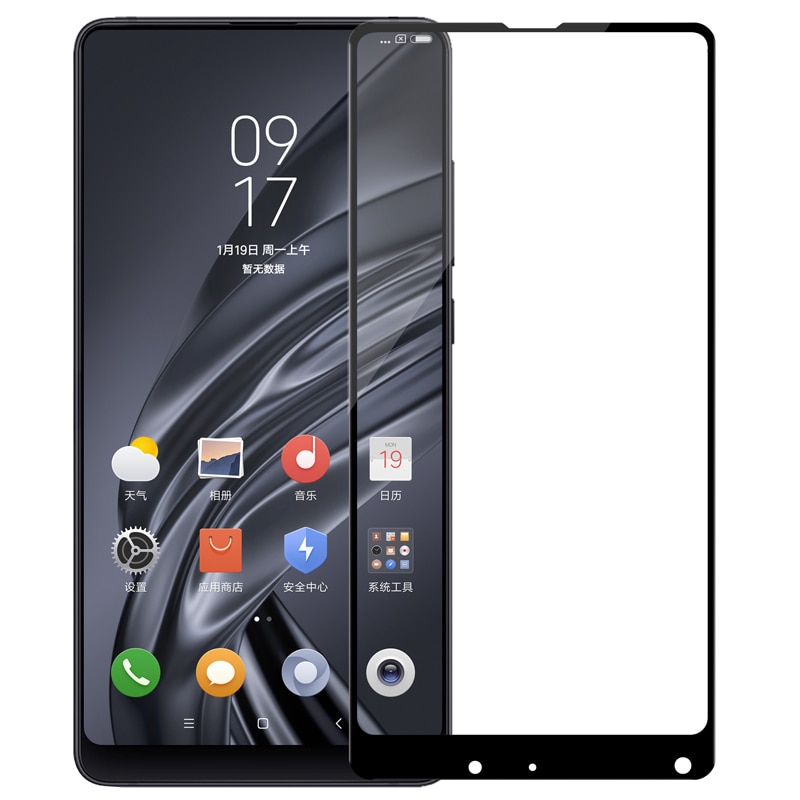 Mi Mix 2 / Mi Mix 2S Nillkin Full Coverage 3D CP MAX Tempered Anti-Explosion Protector