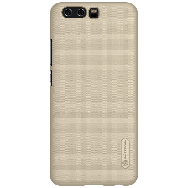 Huawei P10 Frosted Shield Hard Back Cover by Nillkin - Gold