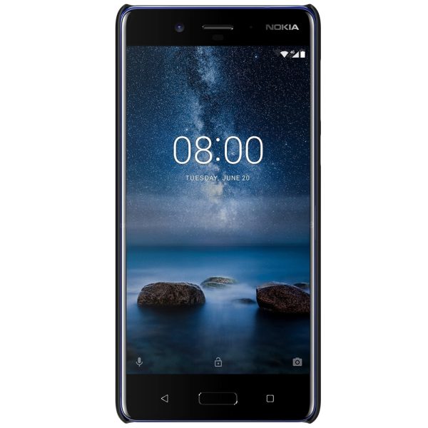 Nokia 8 Frosted Shield Back Cover by Nillkin - Black Nokia 8 Frosted Shield Back Cover by Nillkin - Black