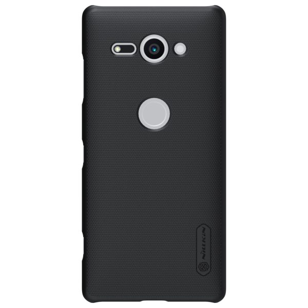Sony Xperia XZ2 Compact Frosted Shield Hard Back Cover by Nillkin - Black Sony Xperia XZ2 Compact Frosted Shield Hard Back Cover by Nillkin - Black