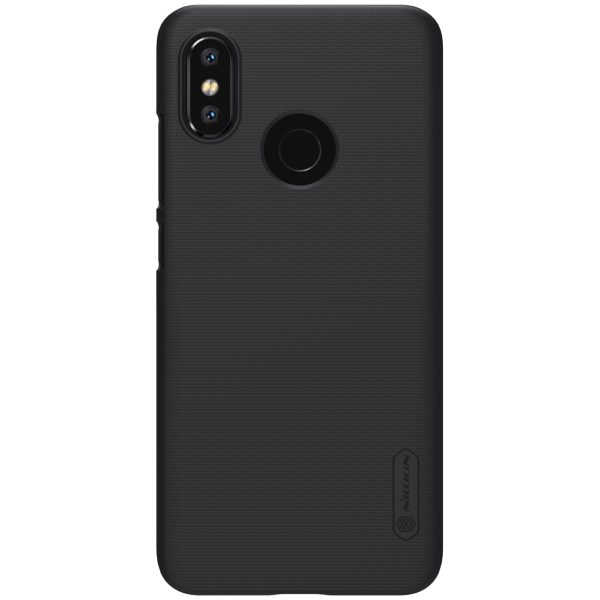 Xiaomi Mi 8 Frosted Shield Hard Back Cover by Nillkin - Black