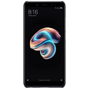 Redmi Note 5 / Note 5 PRO Frosted Shield Hard Back Cover by Nillkin - Black