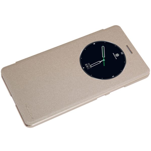 Nillkin Sparkle Window View Smart Sleep Wake Up Case PU Leather Flip Cover Case for Mi Max