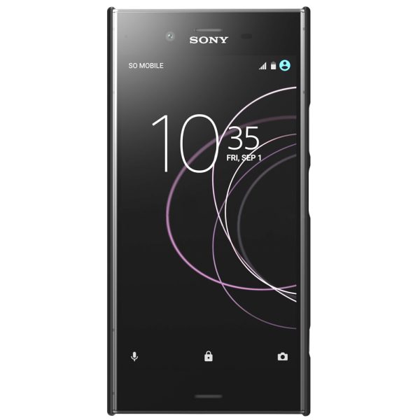 Sony Xperia XZ1 Frosted Shield Hard Back Cover by Nillkin - Black Sony Xperia XZ1 Frosted Shield Hard Back Cover by Nillkin - Black