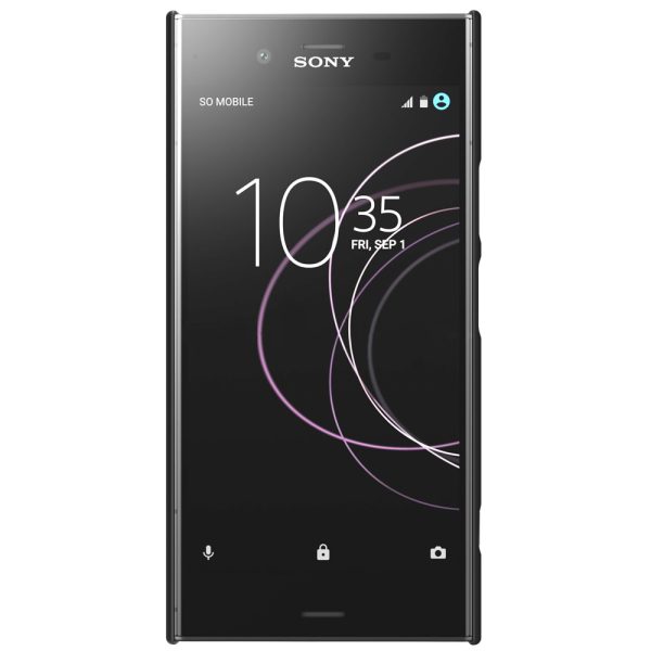 Sony Xperia XZ1 Frosted Shield Hard Back Cover by Nillkin - Black