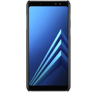 Samsung Galaxy A8 2018  Frosted Shield Hard Back Cover by Nillkin - Black