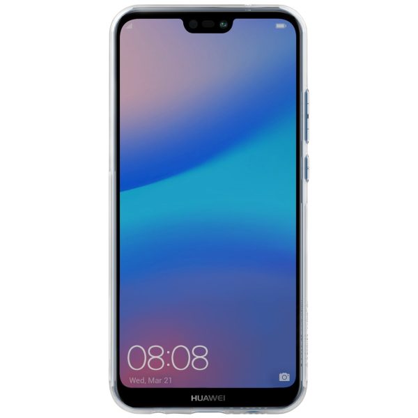 Huawei P20 Lite Premium Silicon Cover by Nillkin - Transparent