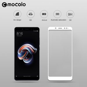 Mocolo Mi Redmi Note 5 / Note 5 PRO Edge to Edge Tempered Glass - Black