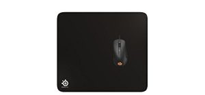 SteelSeries QcK+ Gaming Mouse Pad Laser & Optical Mouse Compatible - Black