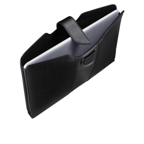 Targus 13.3" Luxury Leather Sleeve for Ultrabook & Macbook - Black  TES606AP