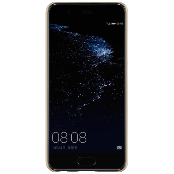 Huawei P10 Frosted Shield Hard Back Cover by Nillkin - Gold