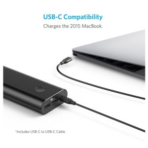 Anker Powercore + 20100 Usb-C PowerBank Black - A1371H11