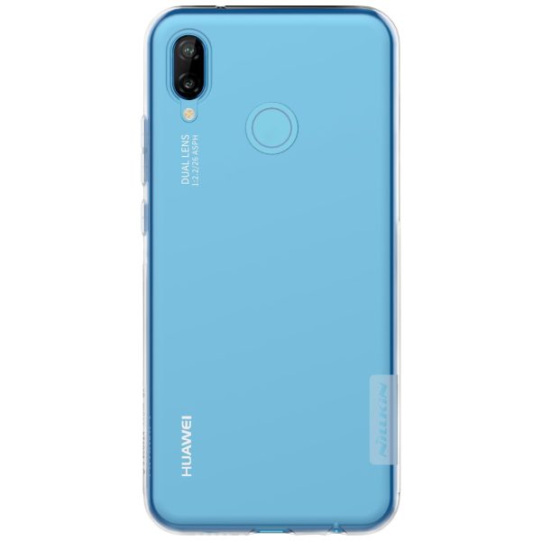 Huawei P20 Lite Premium Silicon Cover by Nillkin - Transparent