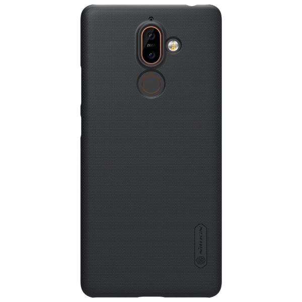 Nokia 7 Plus Frosted Shield Back Cover by Nillkin - Black