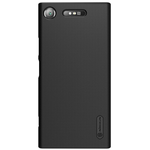 Sony Xperia XZ1 Frosted Shield Hard Back Cover by Nillkin - Black Sony Xperia XZ1 Frosted Shield Hard Back Cover by Nillkin - Black