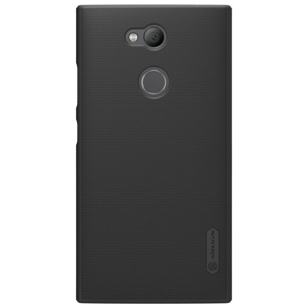 Sony Xperia L2 Frosted Shield Hard Back Cover by Nillkin - Black