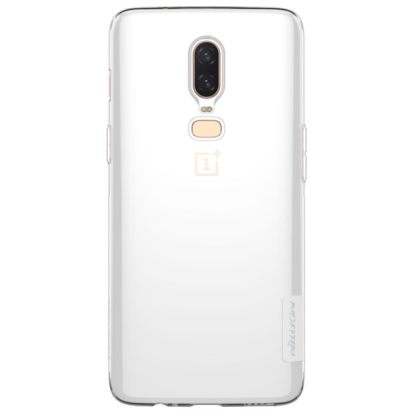 OnePlus 6 Premium Silicon Cover - Transparent