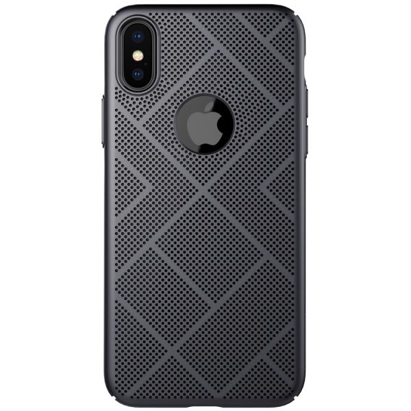 iPhone X Air Case Breathable Hard Back Cover by Nillkin - Black iPhone X Air Case Breathable Hard Back Cover by Nillkin - Black