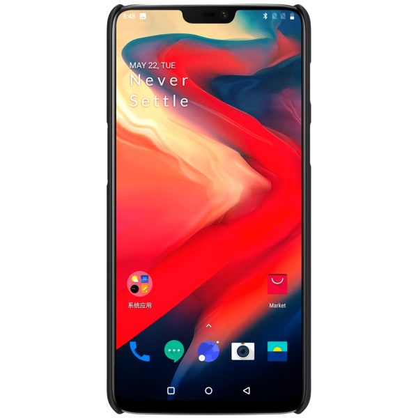 OnePlus 6 Frosted Shield Hard Back by Nillkin - Black OnePlus 6 Frosted Shield Hard Back by Nillkin - Black