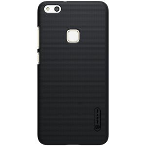 Huawei P10 Lite Frosted Shield Hard Back Cover by Nillkin - Midnight Black.