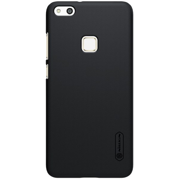 Huawei P10 Lite Frosted Shield Hard Back Cover by Nillkin - Midnight Black.