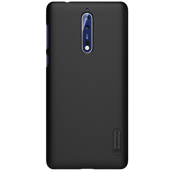 Nokia 8 Frosted Shield Back Cover by Nillkin - Black Nokia 8 Frosted Shield Back Cover by Nillkin - Black